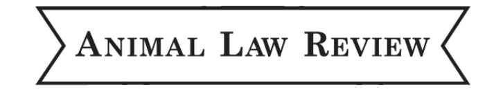 Animal Law Review banner